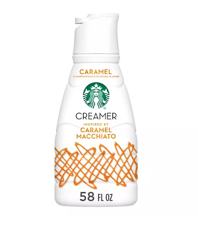 Starbucks Crema para Café Sabor Caramel Macchiato, 1.71 L