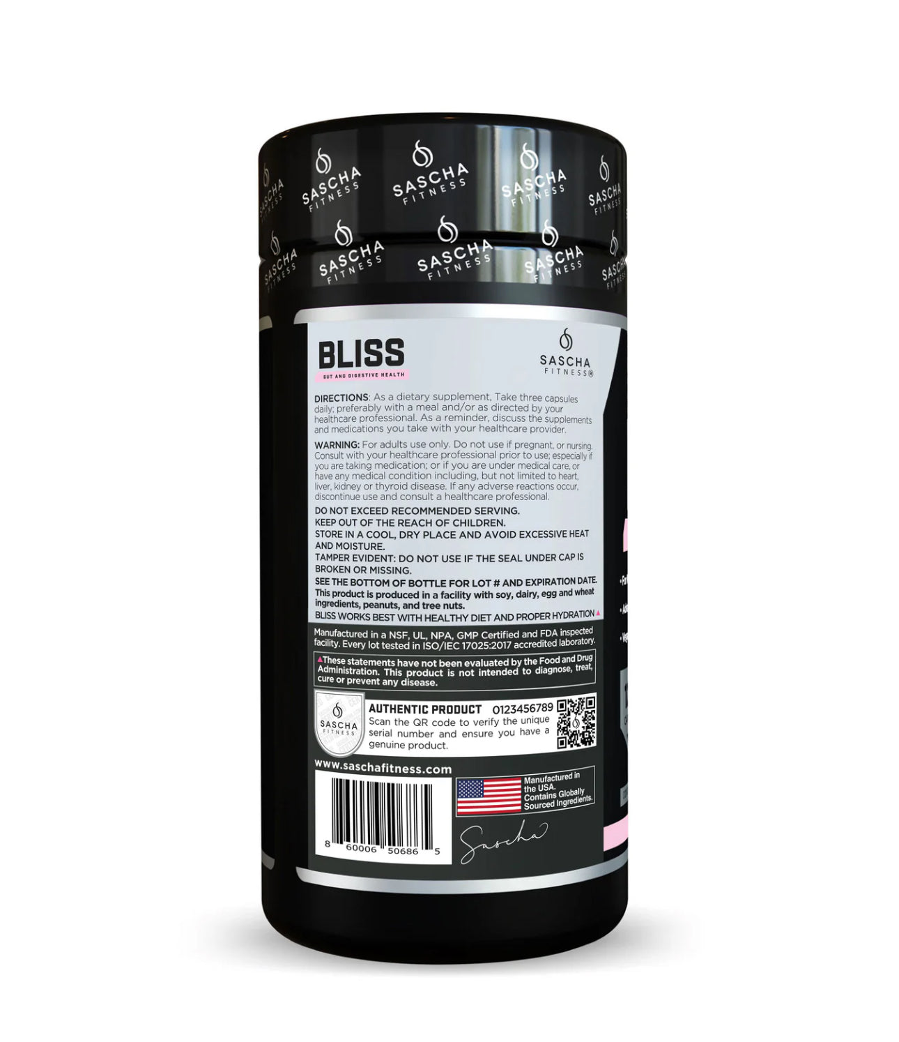 Bliss Shasta Fitness 90 cápsulas