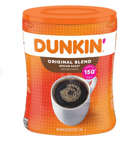 Dunkin' Donuts Original, Cafe en grano, tostado medio, 1.27 kg