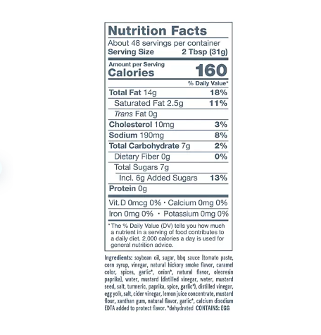 Salsa Original Chick-fil-A, 709 ml