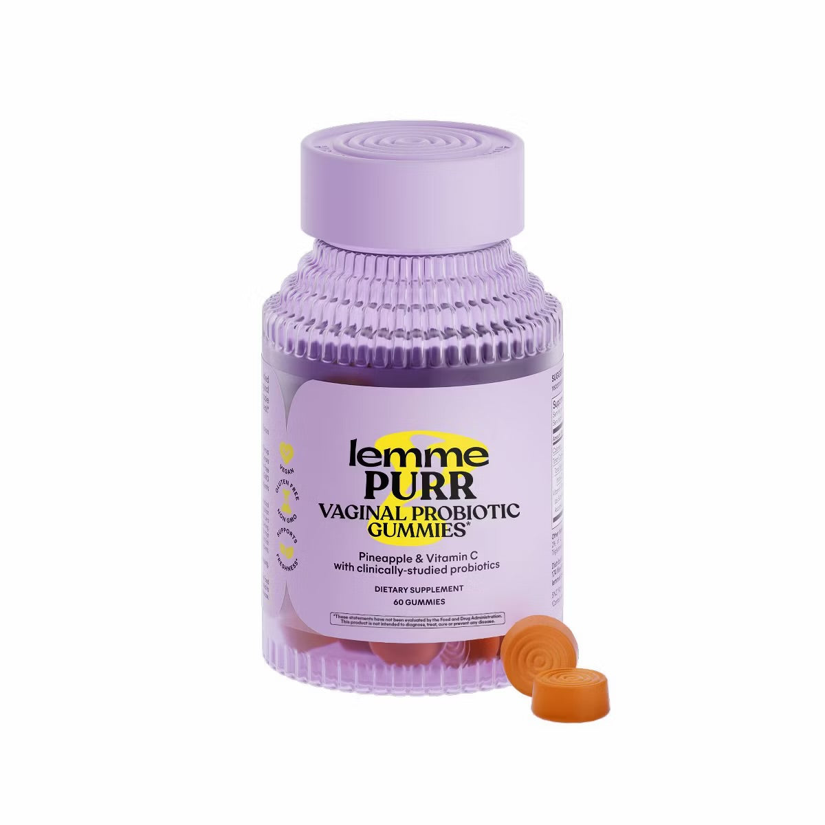 Lemme: Purr vaginal Probiotic vegan gummies