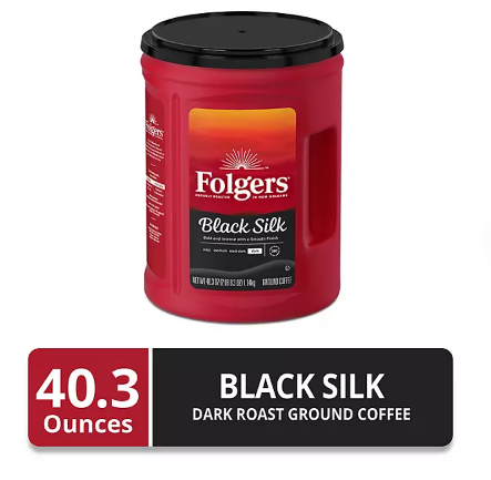 Folgers Café Molido Tostado Oscuro, 1.14 kg