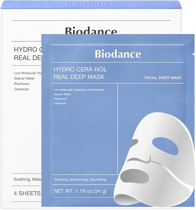 BIODANCE:Hydro Cera-nol Real Deep Mask 1Box (34g*4ea)