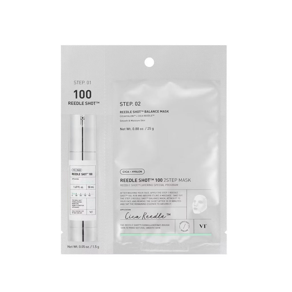 VT Cosmetics Reedle Shot 100 2-Step Sheet Mask