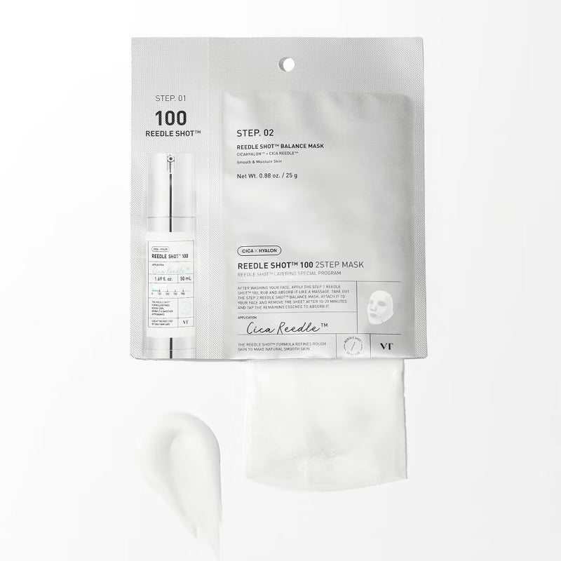 VT Cosmetics Reedle Shot 100 2-Step Sheet Mask