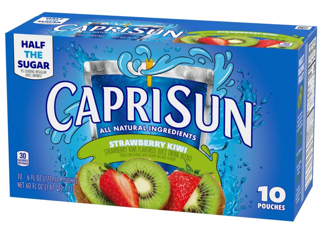Capri Sun Variedad de sabores Pack 10 pzas.