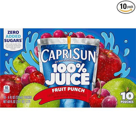 Capri-Sun No Sugar Added