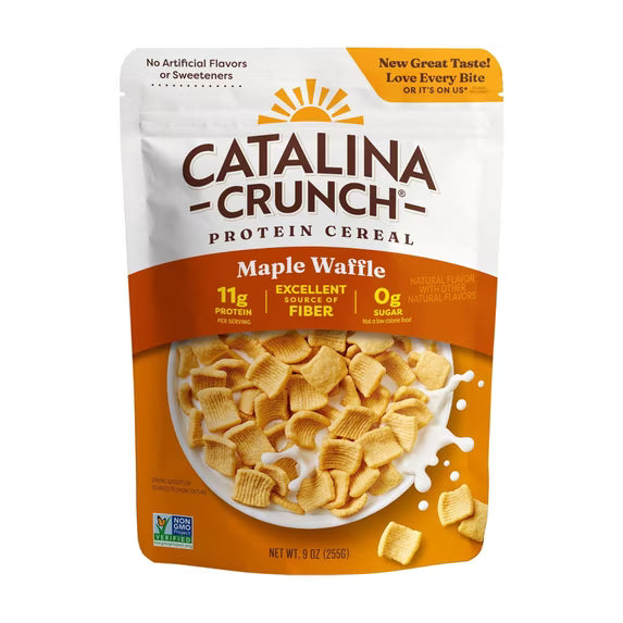 Catalina Crunch Protein Cereal Maple Waffle 9oz
