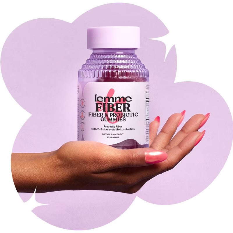 Lemme Fiber and Probiotic Gummies - 60ct