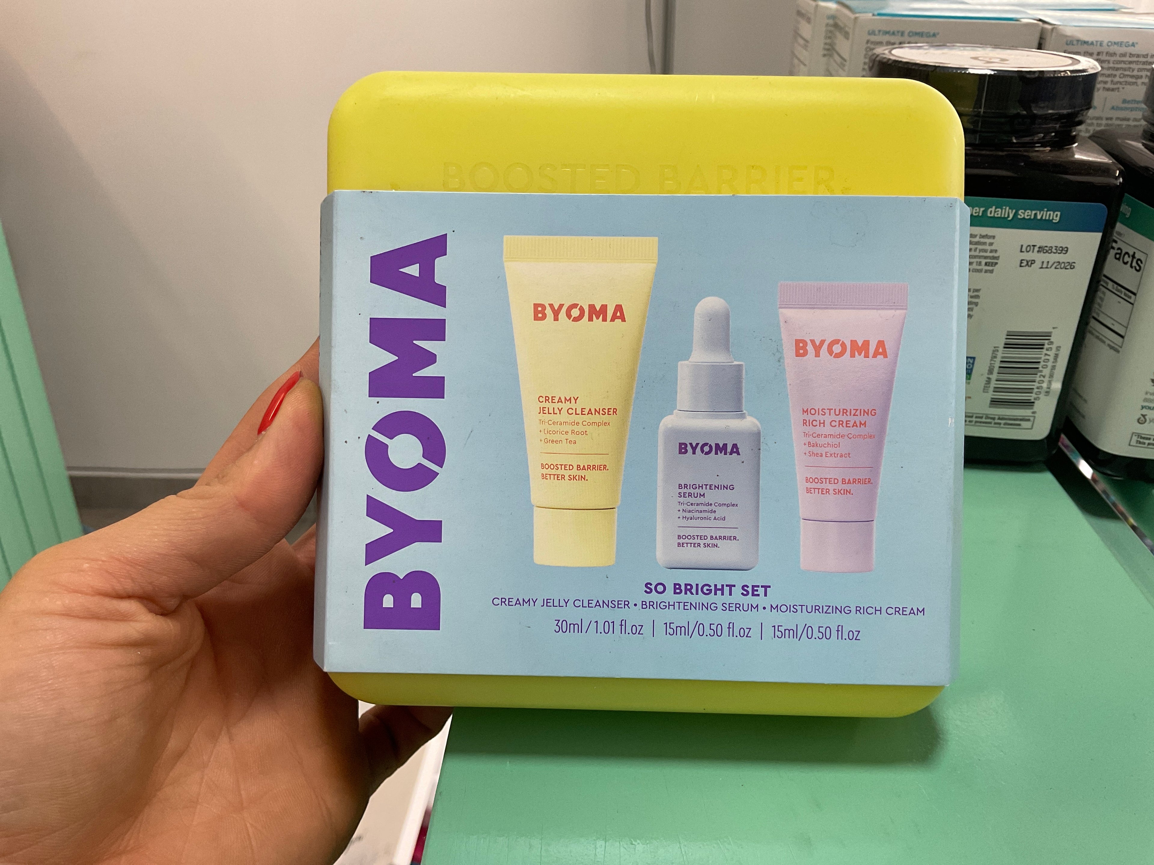 BYOMA KIT Hydrate, balance, boost & brighten