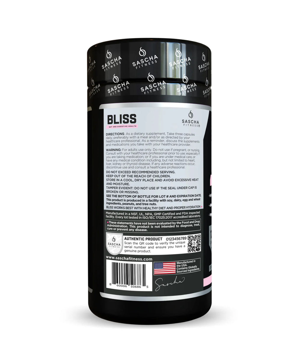 Sascha Fitness Bliss 90 cápsulas