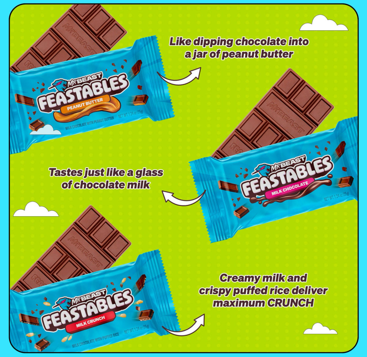 Chocolate Mr Beast Feastables 35 g