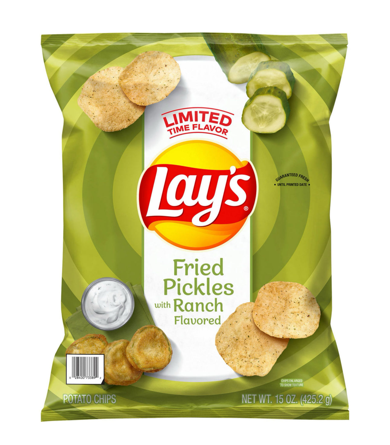 Lays fried pickles with ranch 525 gr