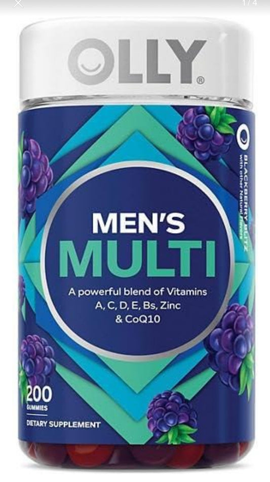 Olly Multi vitamínico para hombre Mens multi 200 gomitas