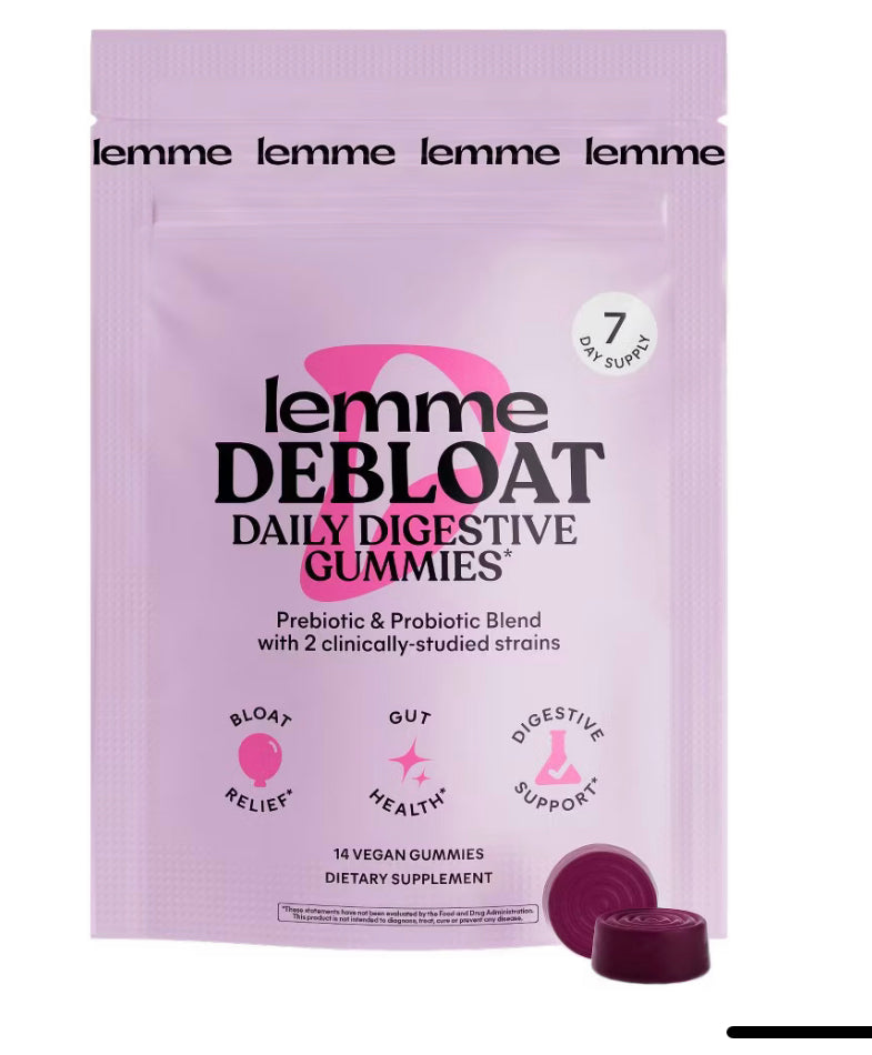 Lemme Debloat daily digestive 7 days supply