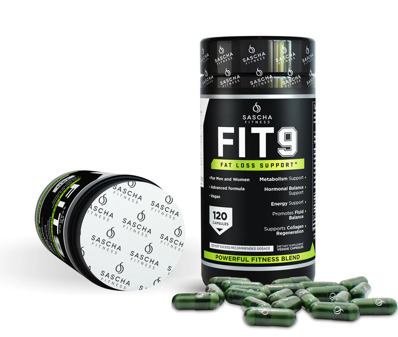 Fit 9 Sascha fitness 120 cápsulas