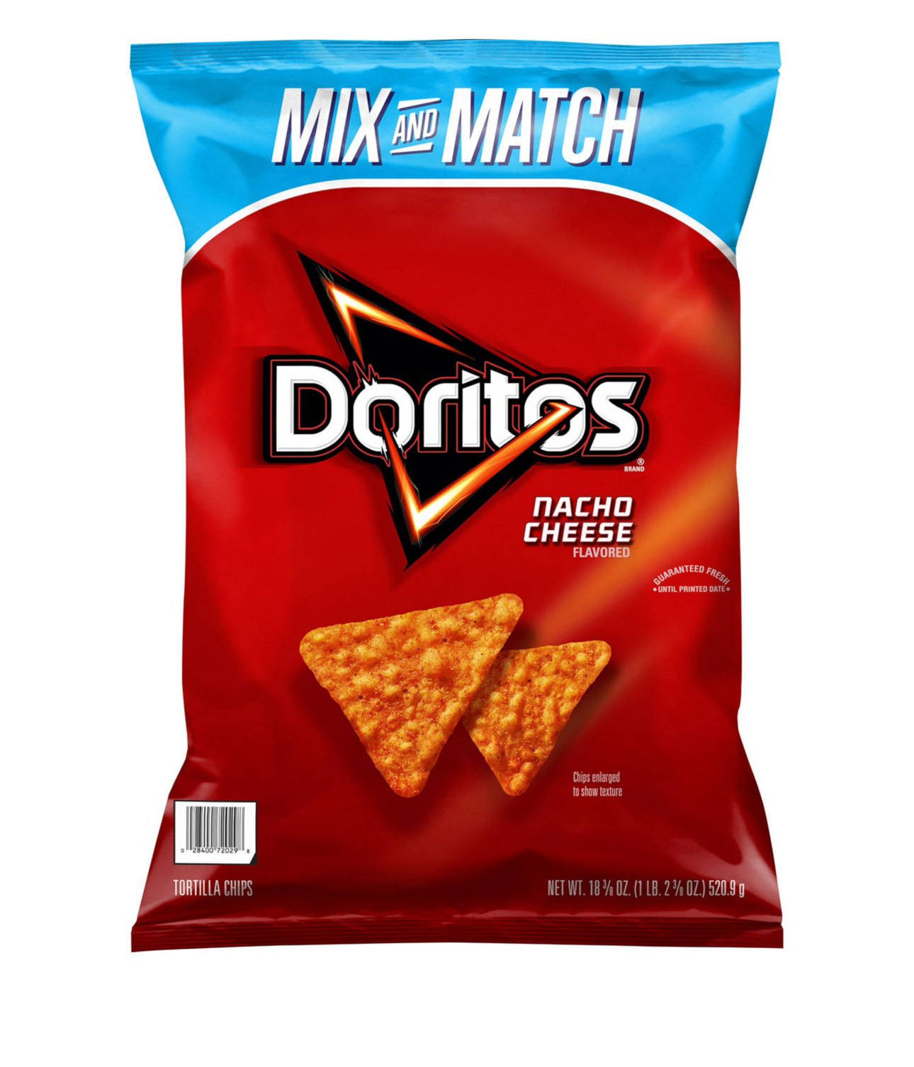 Doritos nacho cheese mix and match 520 gr