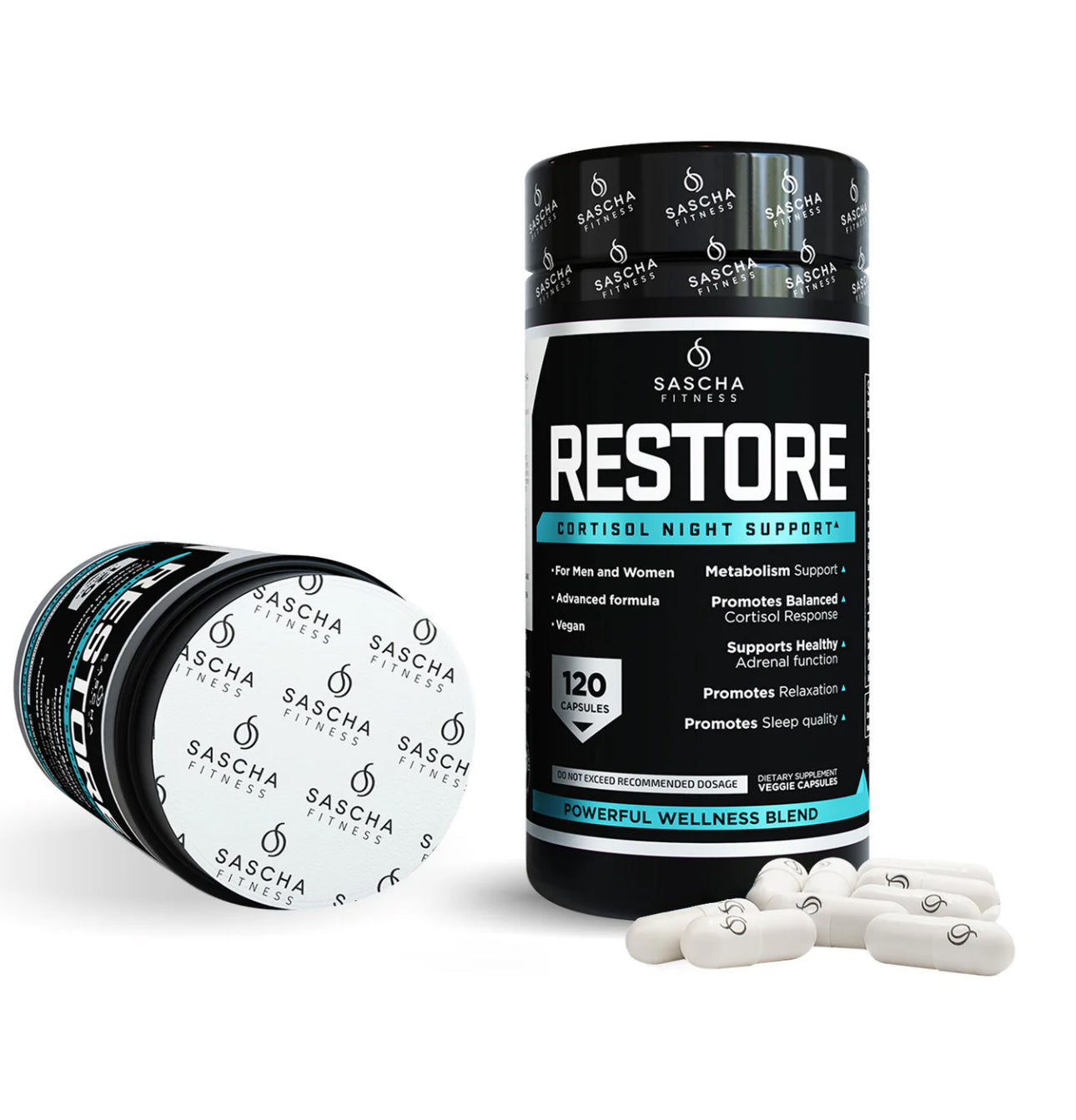 Restore Sascha fitness 120 cápsulas