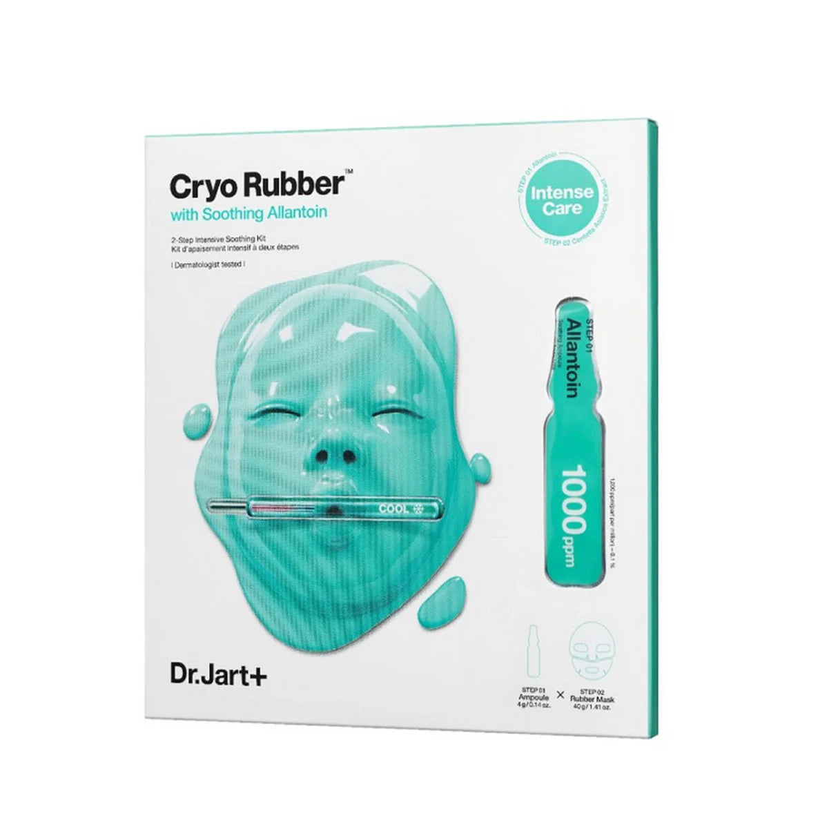 DR. JART+
CRYO RUBBER™ WITH SOOTHING ALLANTOIN (TRATAMIENTO FACIAL DE DOS PASOS)