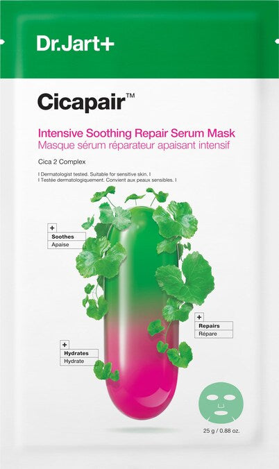 Dr. Jart + Cicapair Sensitive Skin Serum Face Mask For Redness
