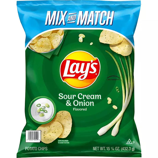 Lays Sour cream & Onion Mix and Match