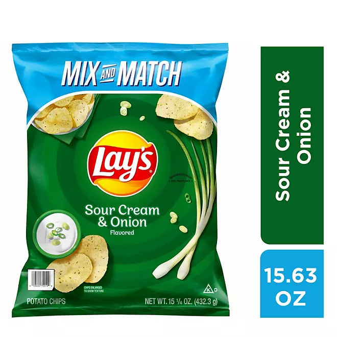 Lays Sour cream & Onion Mix and Match