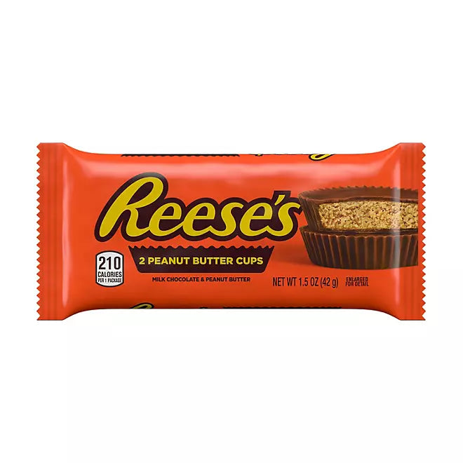 Reese’s 2 peanut butter cups 42gr