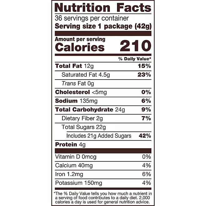 Reese’s 2 peanut butter cups 42gr