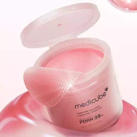 Medicube:PDRN PINK COLLAGEN TONING GEL TONER PAD 70ea