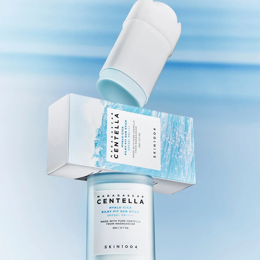 Skin1004:MADAGASCAR CENTELLA HYALU-CICA SILKY-FIT SUN STICK SPF50+ PA++++ 20g.
