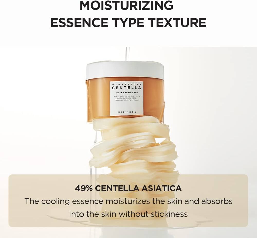Skin1004:Madagascar Centella Quick Calming Pad 70ea