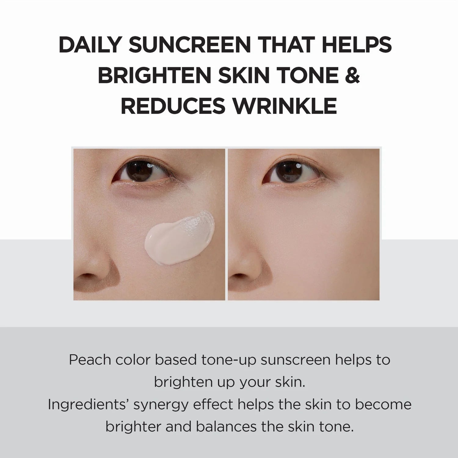 Skin1004:Madagascar Centella Tone Brightening Tone-Up Sunscreen SPF50+ PA++++ 50ml.