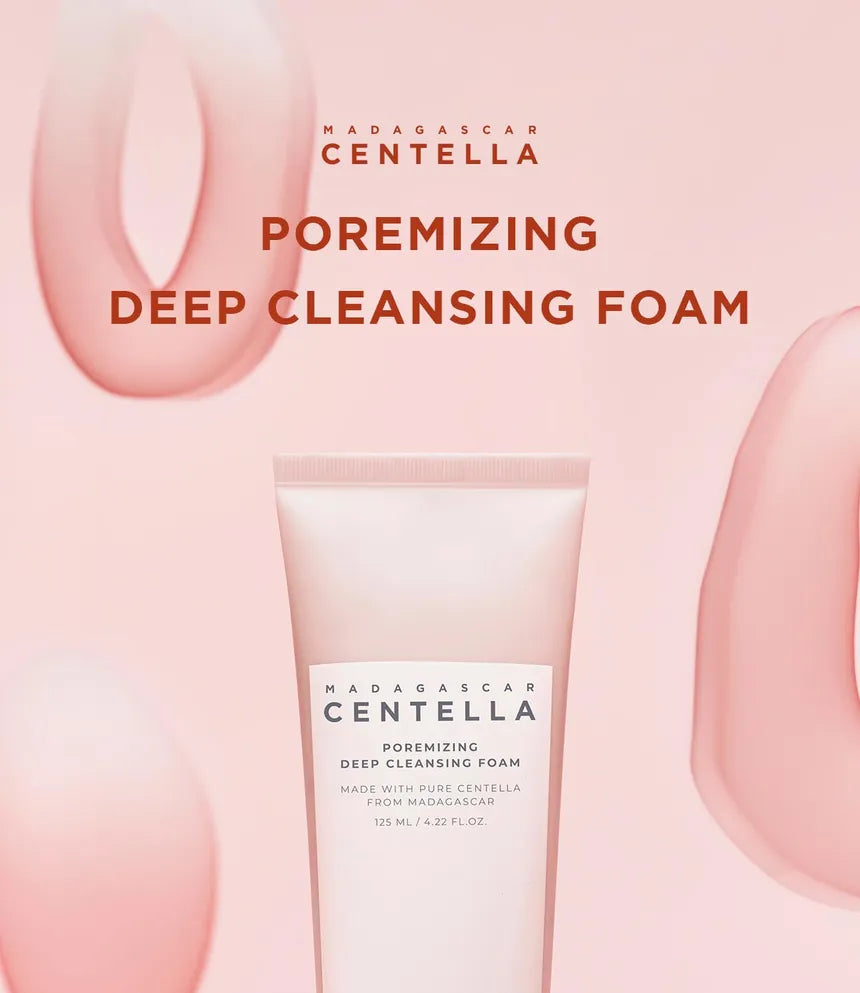 Skin1004:Madagascar Centella Poremizing Deep Cleansing Foam 125ml.