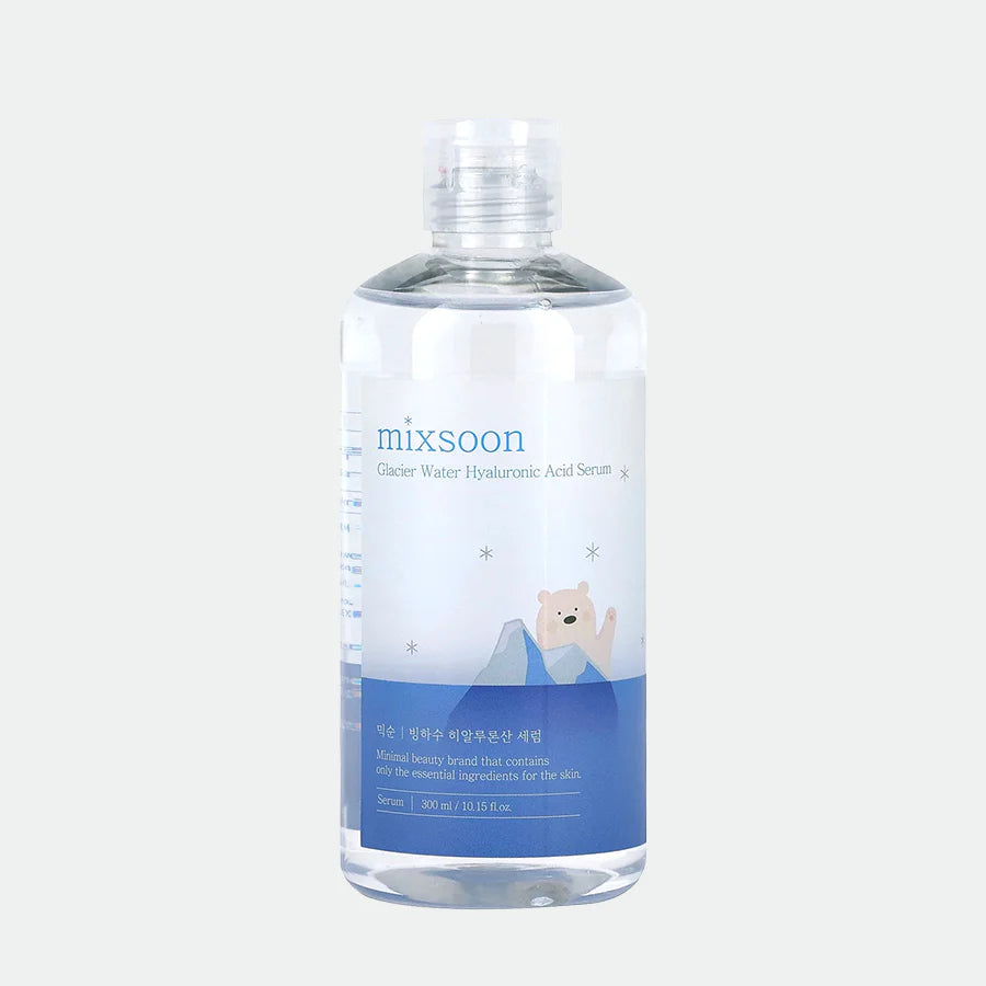 MIXSOON:Glacier Water Hyaluronic Acid  Serum 300ml.