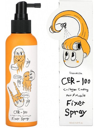 Elizavecca:CER-100  Collagen Coating Hair A+ Muscle Fixer Spray 150ml