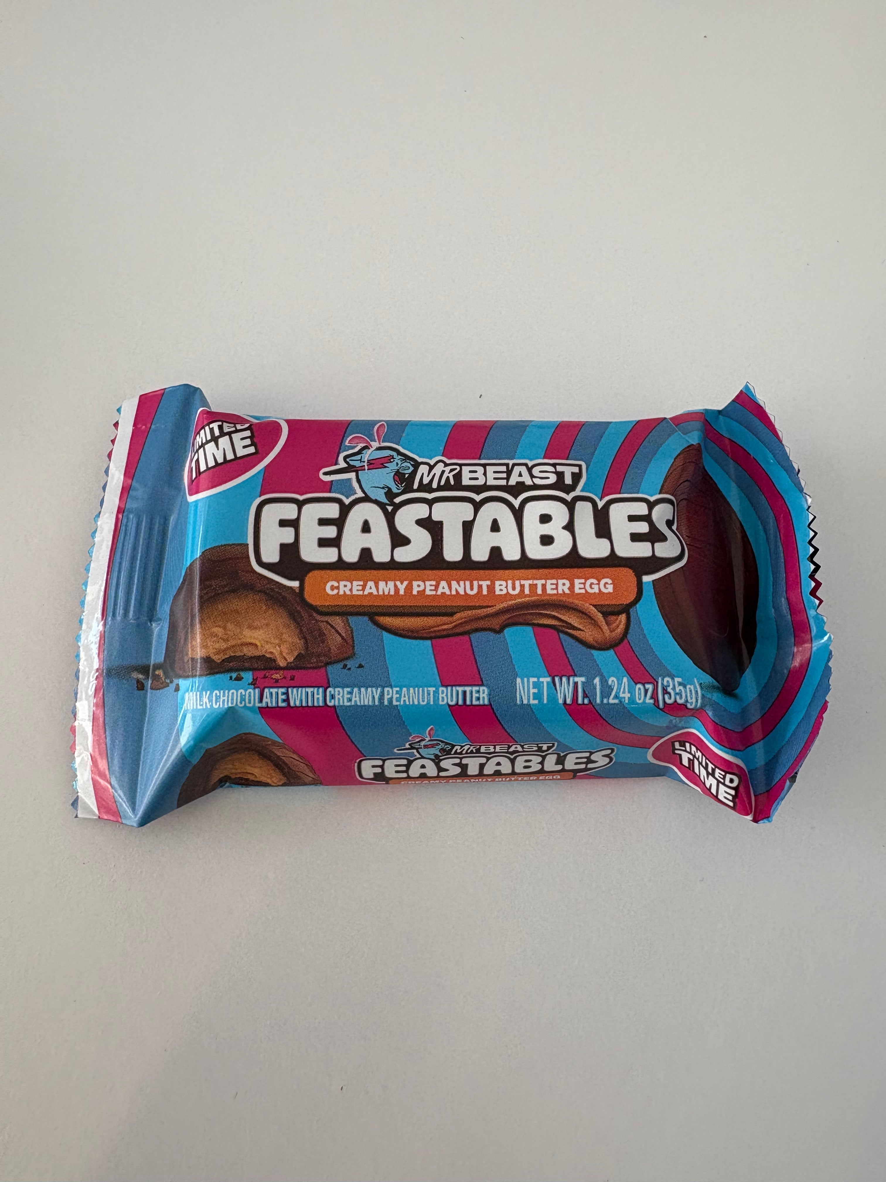 Mr Beast egg/Huevo crema de cacahuate