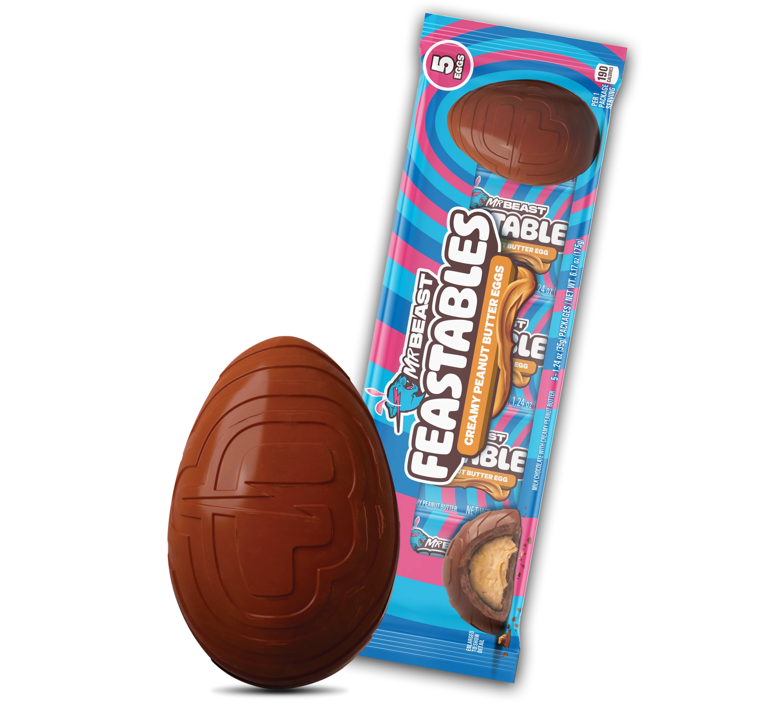 Mr Beast egg/Huevo crema de cacahuate