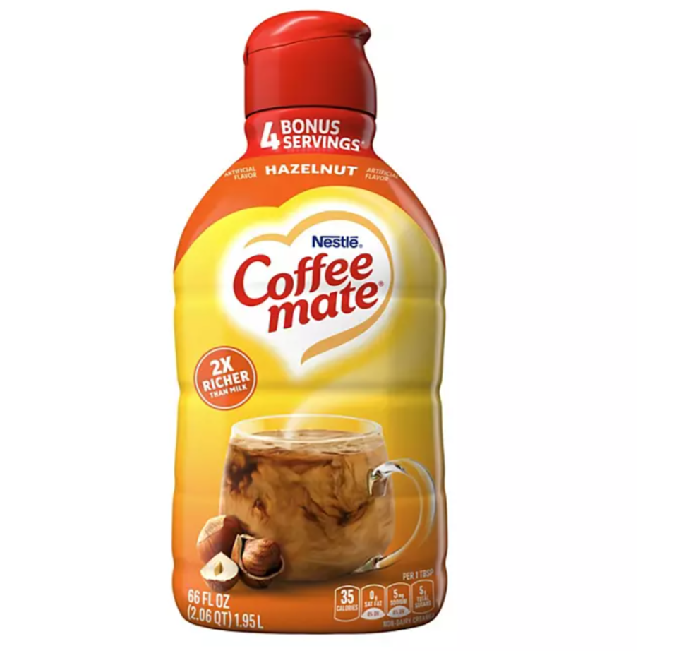 Crema Líquida para Café Sabor Avellana Coffee Mate 1.95 Lt