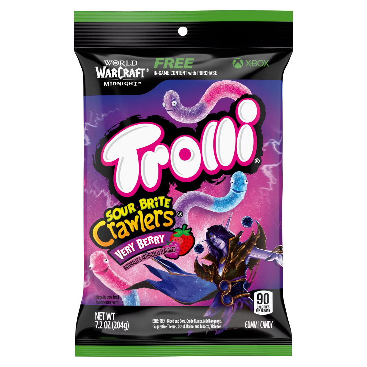 Trolli Sour Gummi Worms