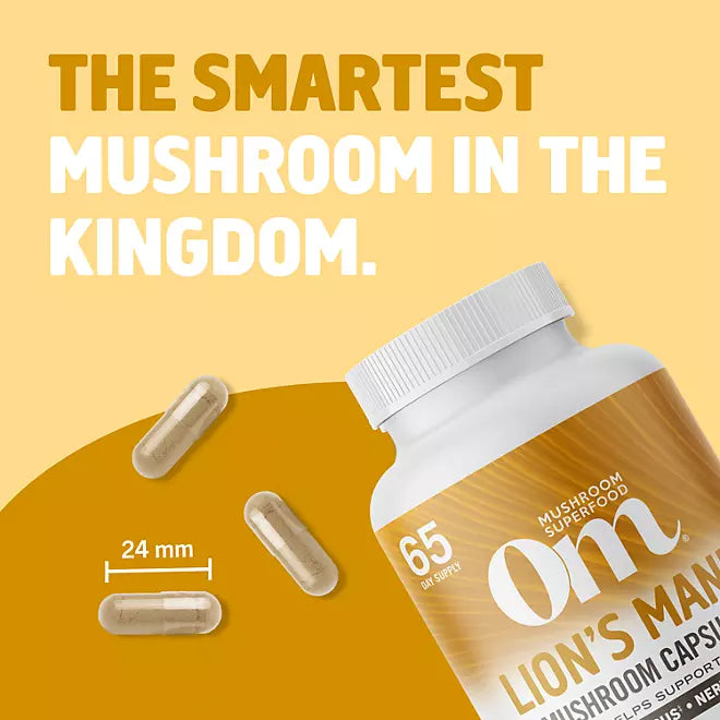 OM lions mane capsules 195