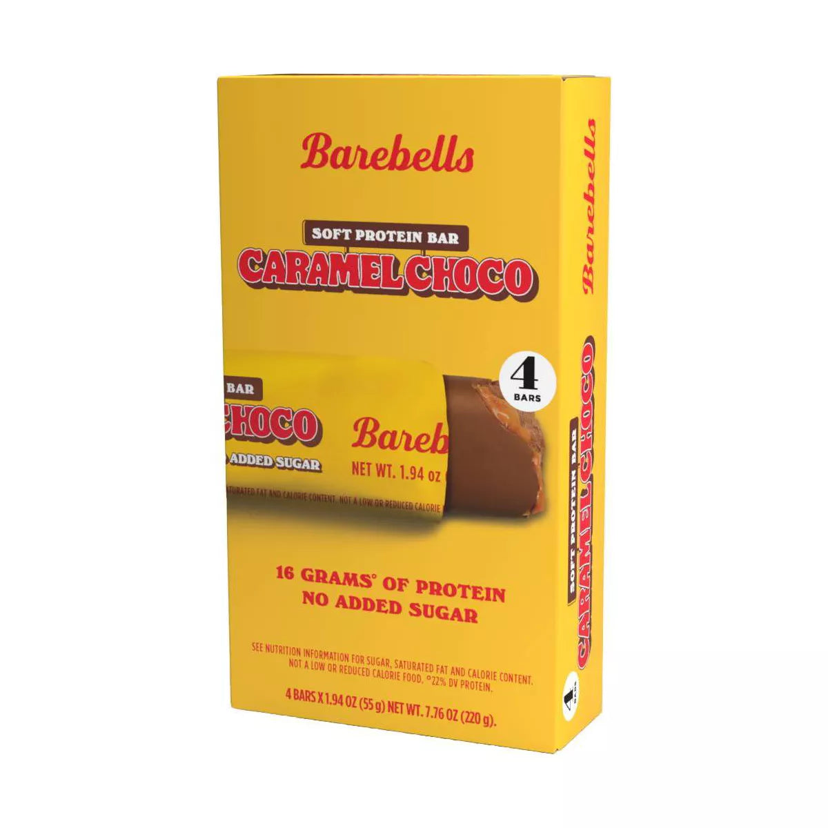Barebells Protein Bar Caramel Choco 4pk
