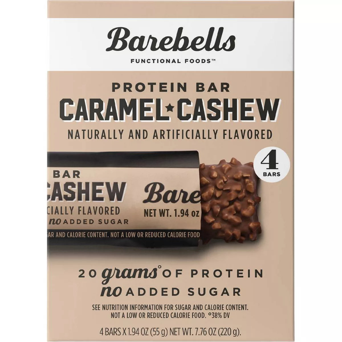 Barebells Protein Bar Cookies & Caramel 4pk