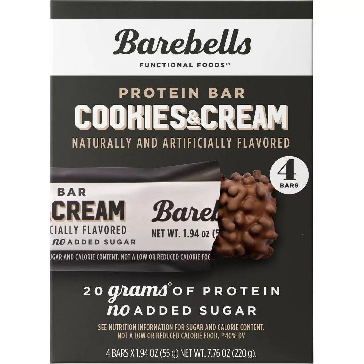 Barebells Protein Bar Chocolate Dough 4pk