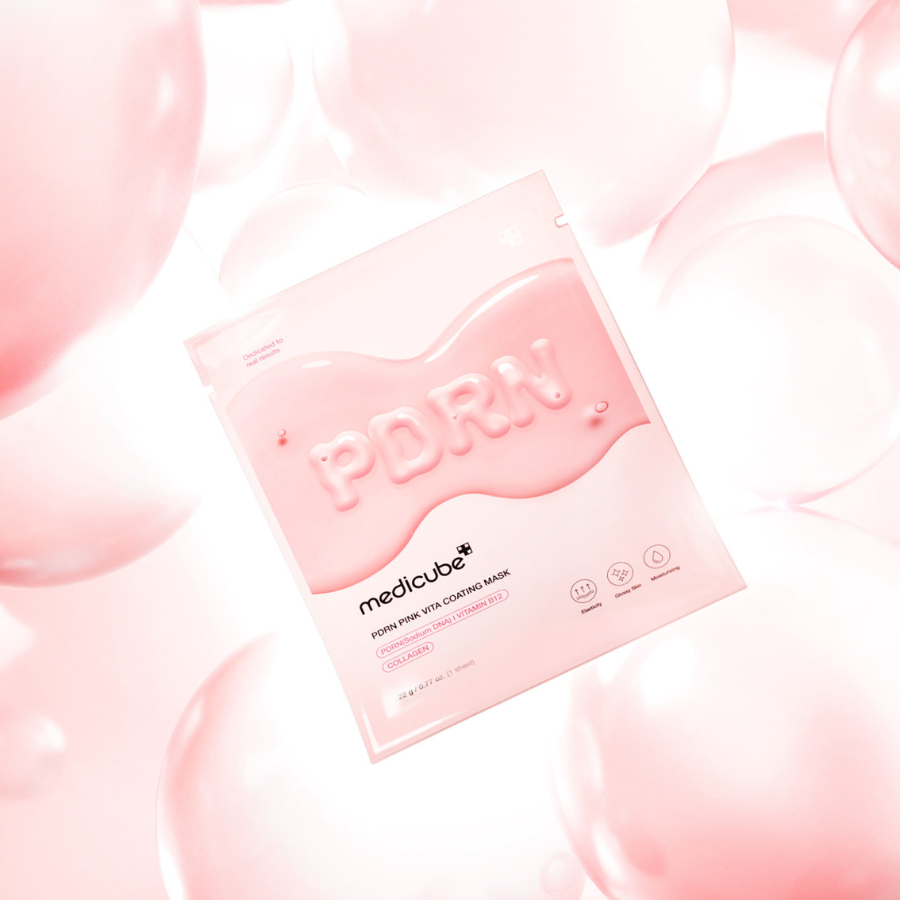 MEDICUBE: PDRN PINK VITA COATING MASK 1EA