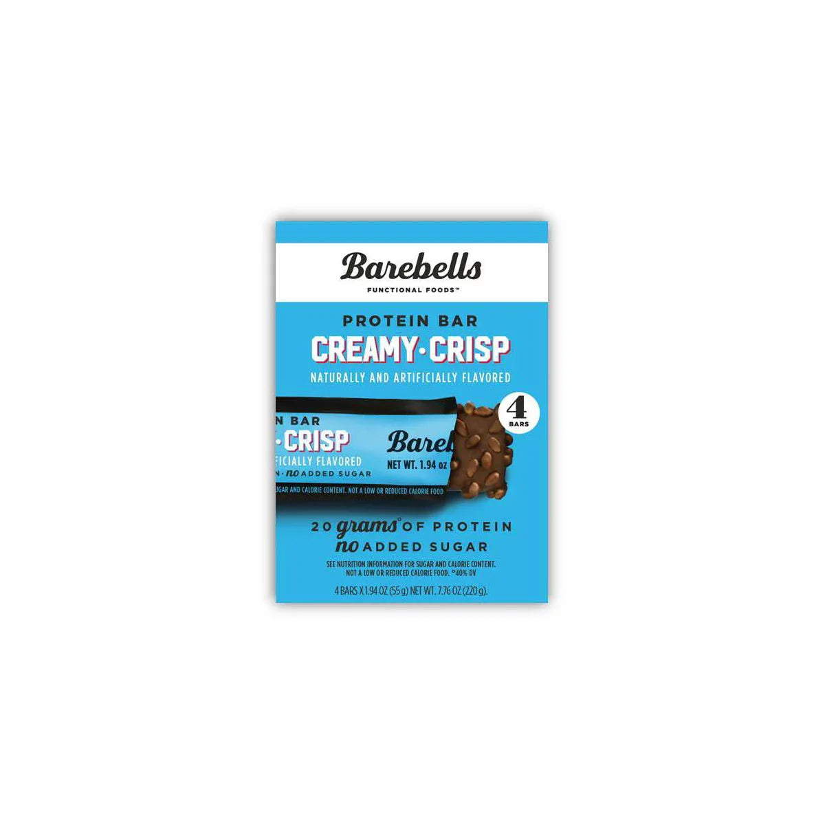 Barebells Protein Bar Creamy Crisp 4pk