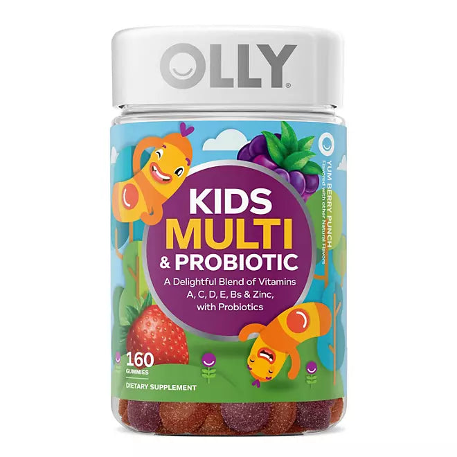 Olly kids multi & probiotic 160 gummies